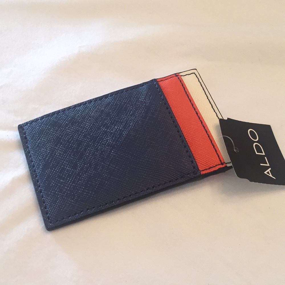 Aldo Slim line card/wallet with money clip